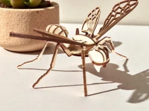 Puzzle 3D Guêpe en Bois