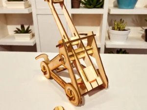 Puzzle 3D Catapulte à Élastique