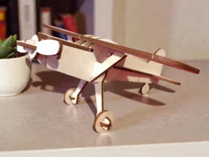 Puzzle 3D Avion en Bois