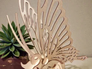 Puzzle 3D Papillon en Bois