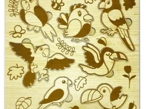 Puzzle Oiseaux en Bois Artisanal